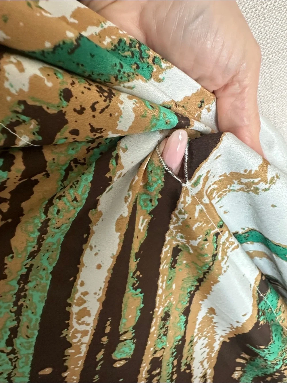 Ramona La Rue Renee Kaftan off shoulder maxi 100% silk